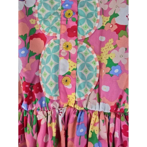 Matilda Jane - Leah Dress - Floral Pink Blue Button Casual Party - Women’s X-Lg - Picture 4 of 8